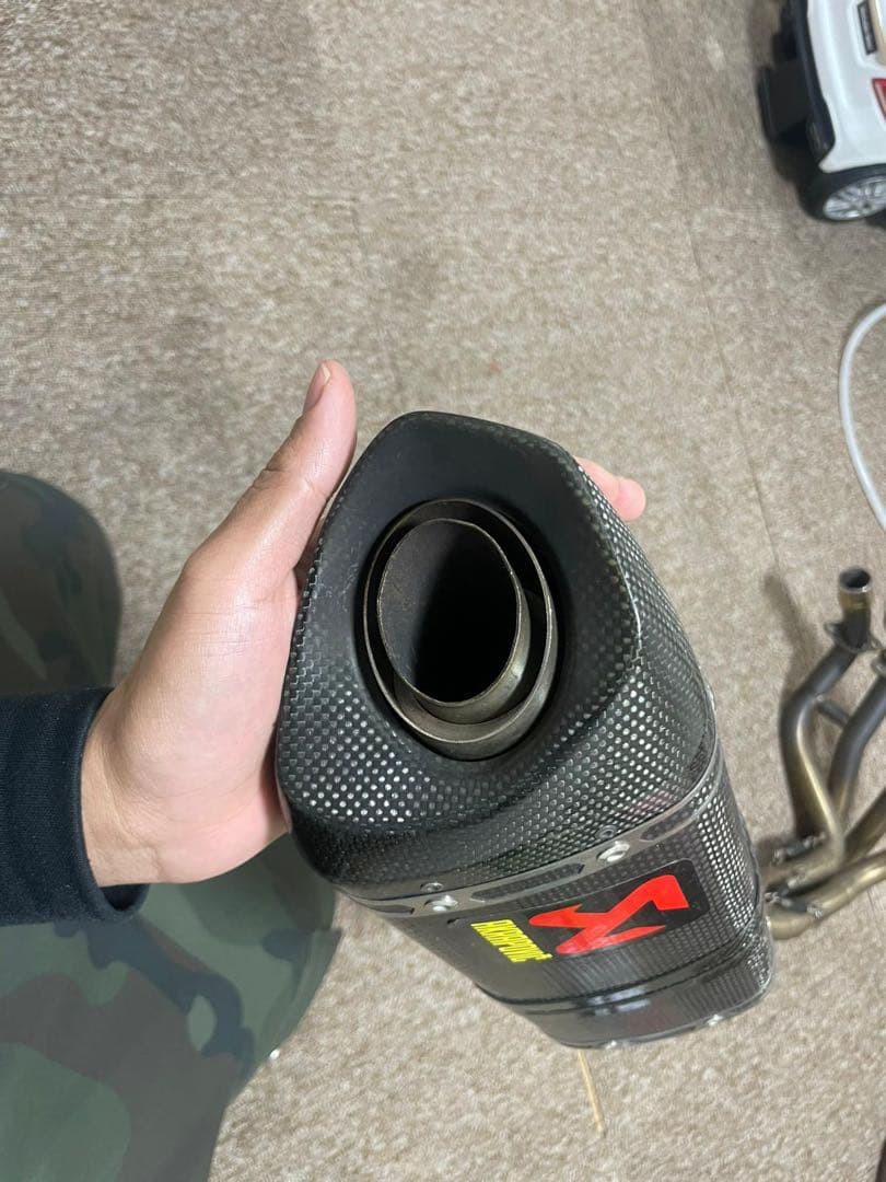 zx25r AKRAPOVIC レーシングライン マフラー