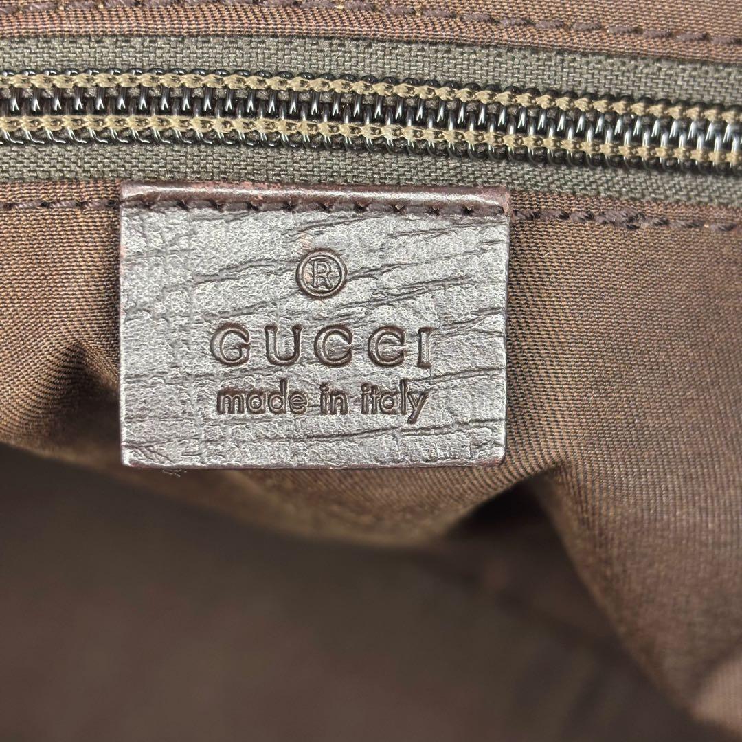 美品　GUCCI グッチ　トートバッグ　ハンドバッグ　S8078