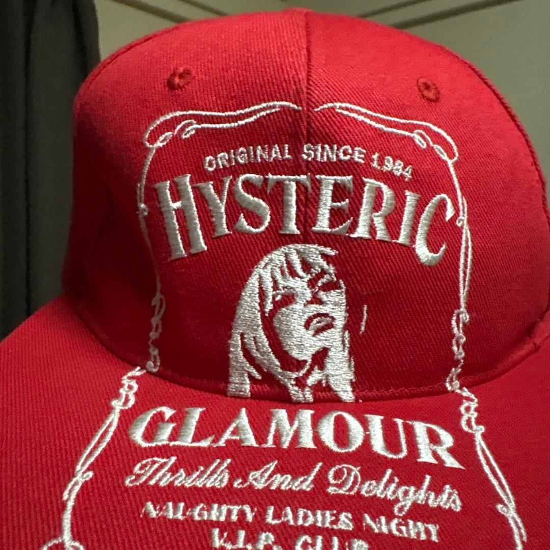 HYSTERIC GLAMOUR レッドキャップ