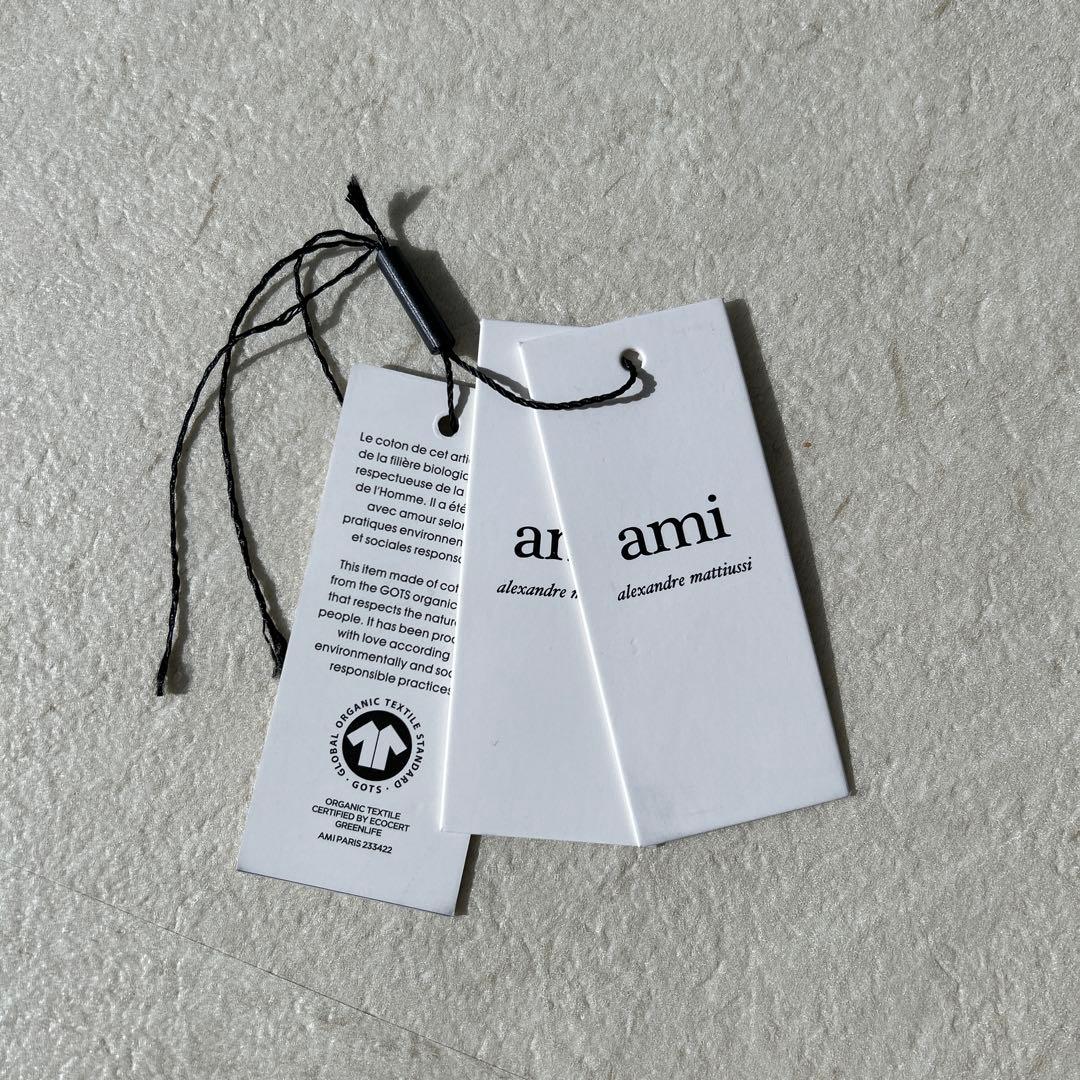 ami アミパリス 黒 ポロシャツ 半袖