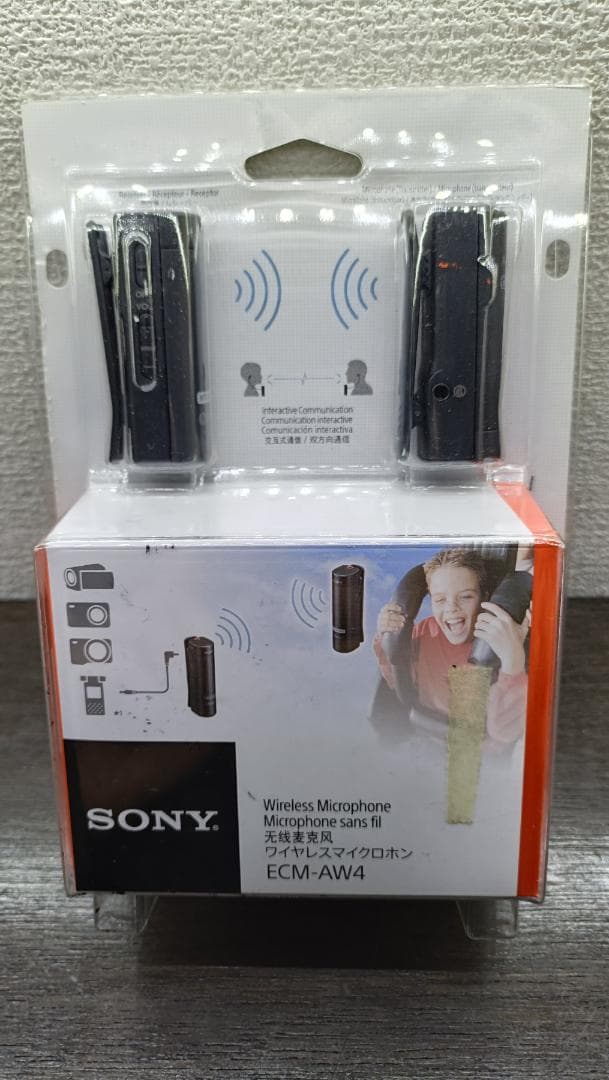SONY ECM-AW4 ワイヤレスマイクロホン ソニー