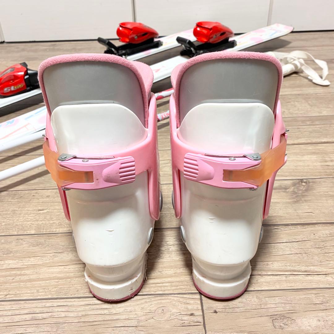 【板110cm/靴21cm】KAZAMA SPAXJ スキーセット