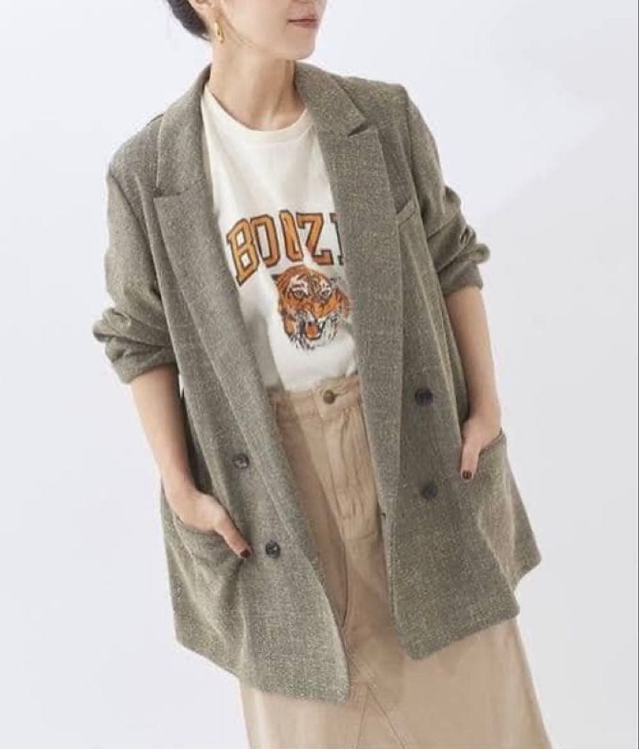 R'IAM ミニツイードジャケット