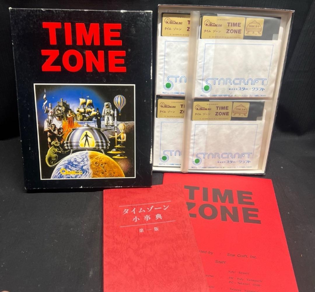 〇Cb右1200 レア希少 TIME ZONE タイムゾーン PCソフトゲーム