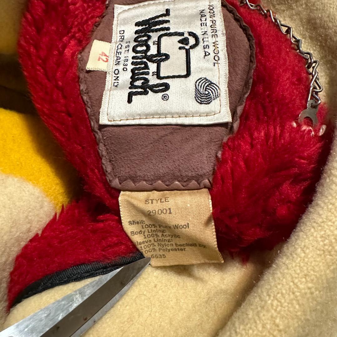 Woolrich ウールリッチ Pコート マルチボーダージャケット