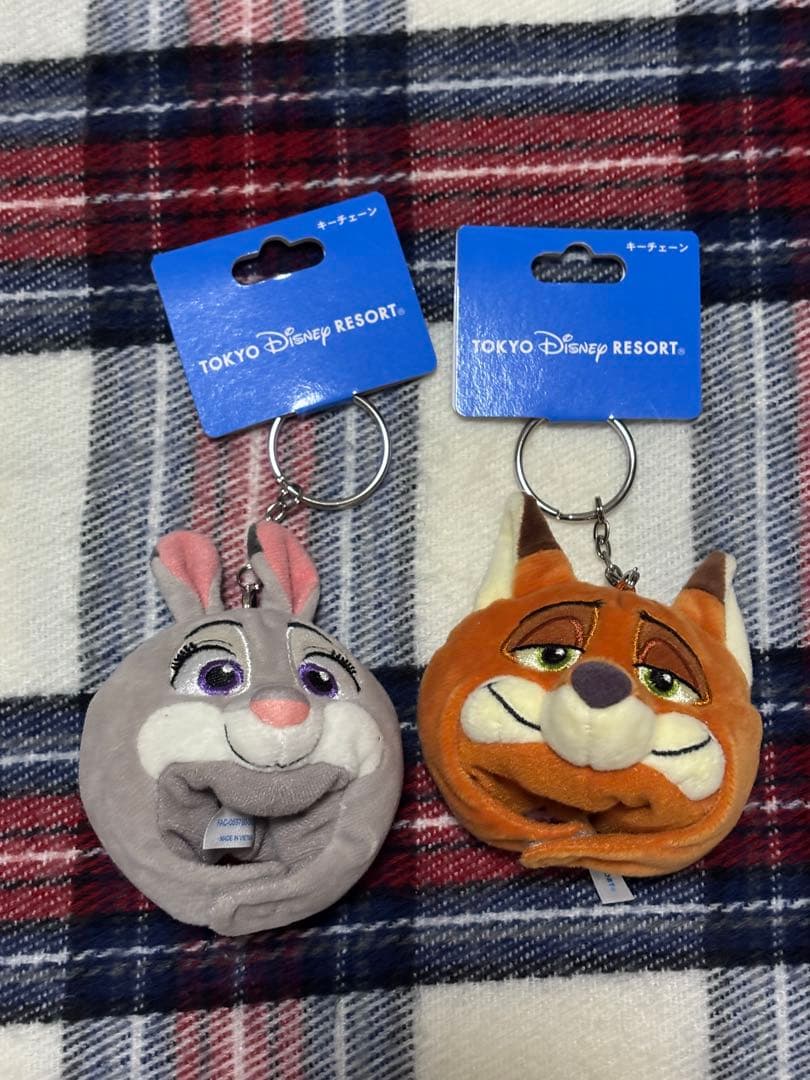 himawari⭐︎ズートピア　キーホルダー　ぬいぐるみコスチューム　2点