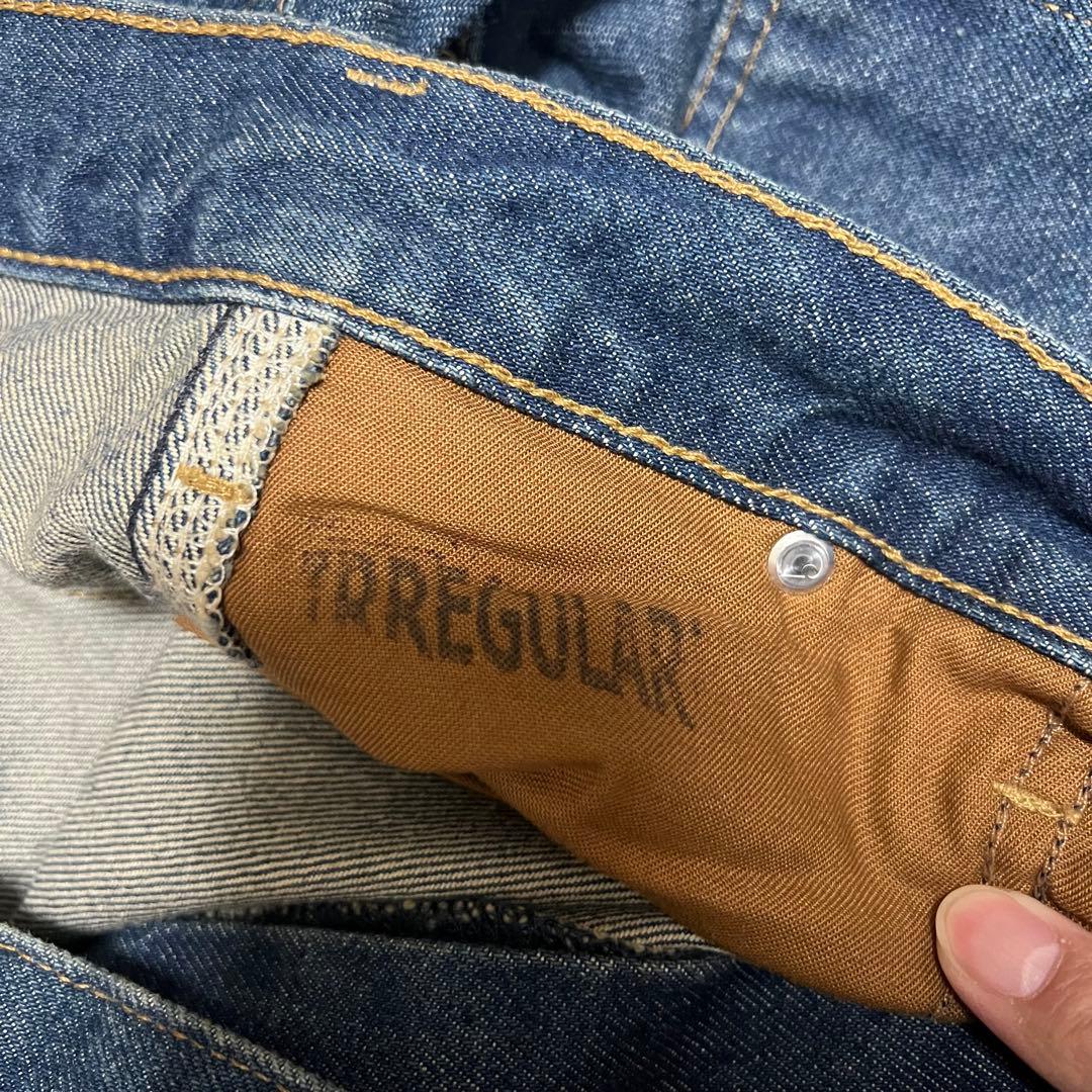 希少carhartt デニムカーハートダブルニーペインター イレギュラー品 美品