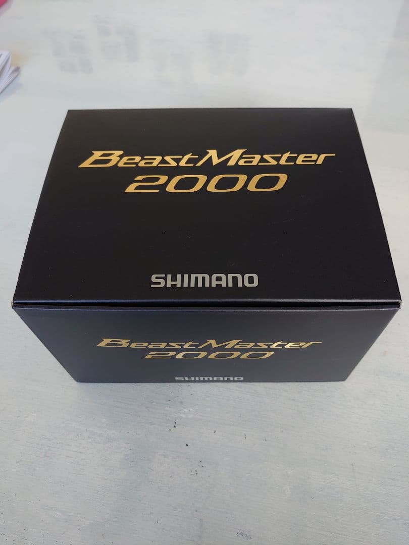 超美品 シマノ 18 BeastMaster2000 PE4ライン付き