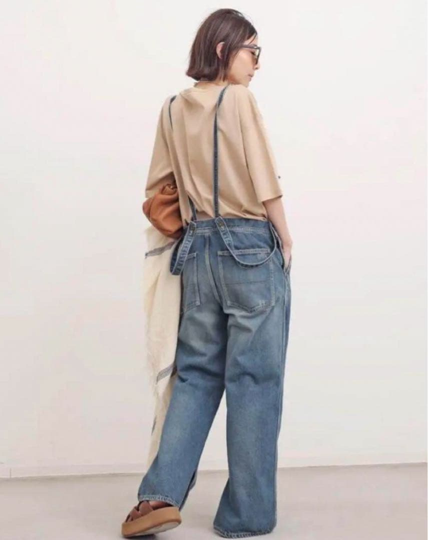 タグ付き　未使用　ドゥーズィエムクラス　デニム　オーバーオール