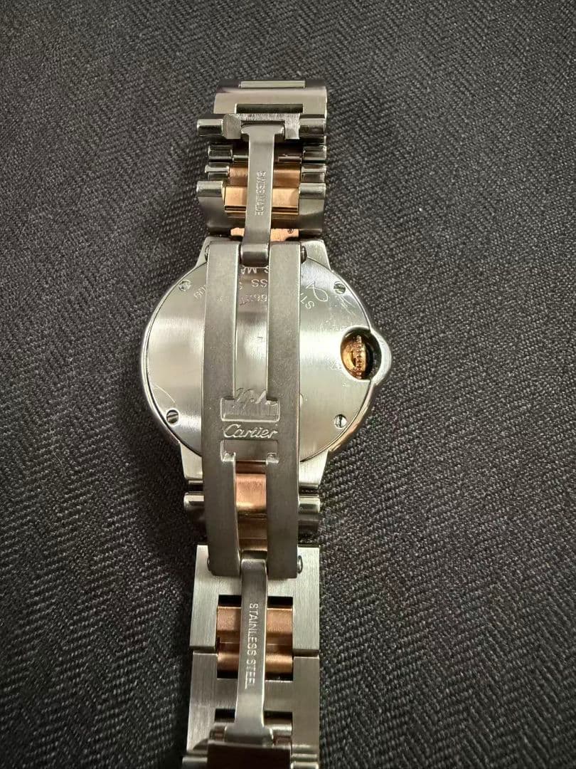 カルティエ CARTIER WE902030 バロンブルーSM