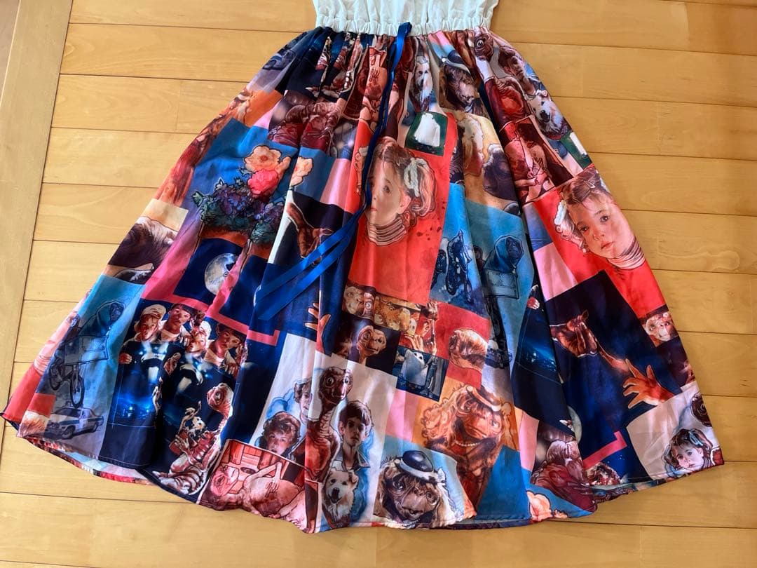 あちゃちゅむxGO TO HOLLYWOODxE.T. ノースリーブワンピ01