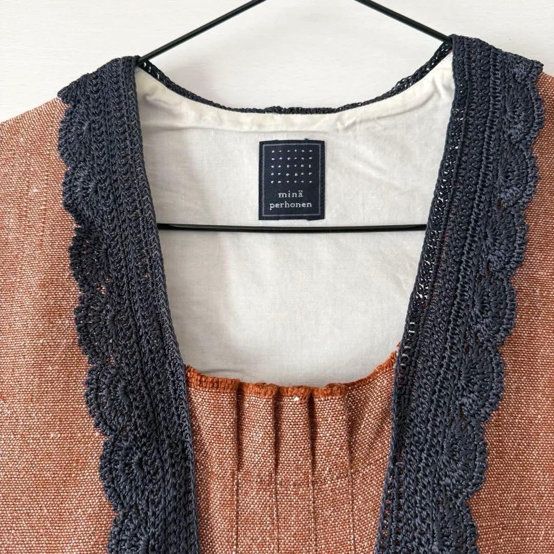 【りくさん専用】minaperhonen ノースリーブチュニック 希少品