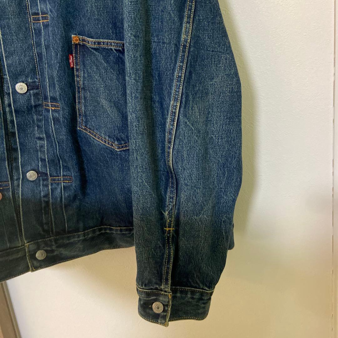 EDIFICE別注リーバイスType 1トラッカージャケット　XXL【リメイク】