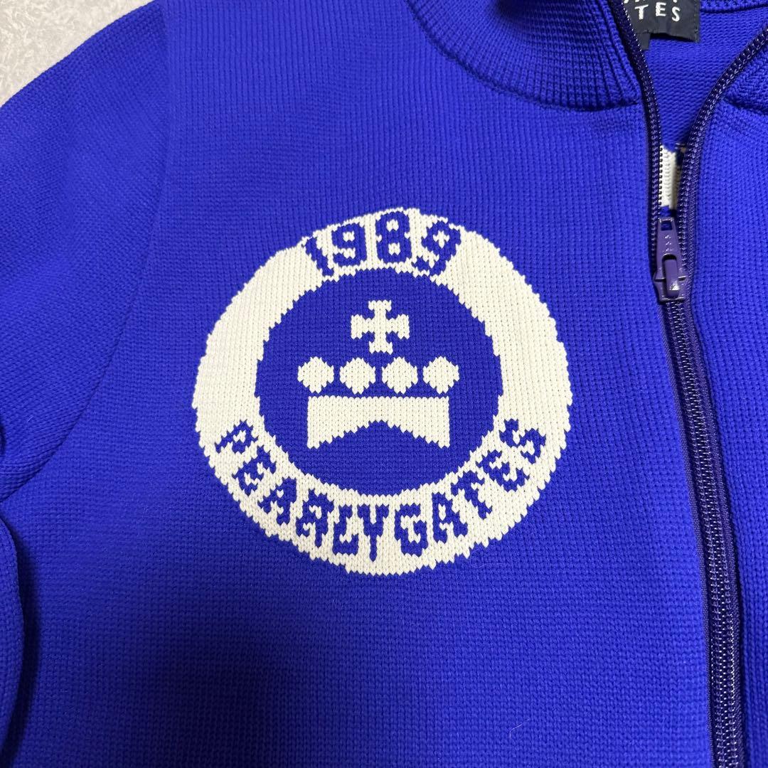 PEARLY GATESパーリーゲイツジップアップニットジャケットサイズ1美品