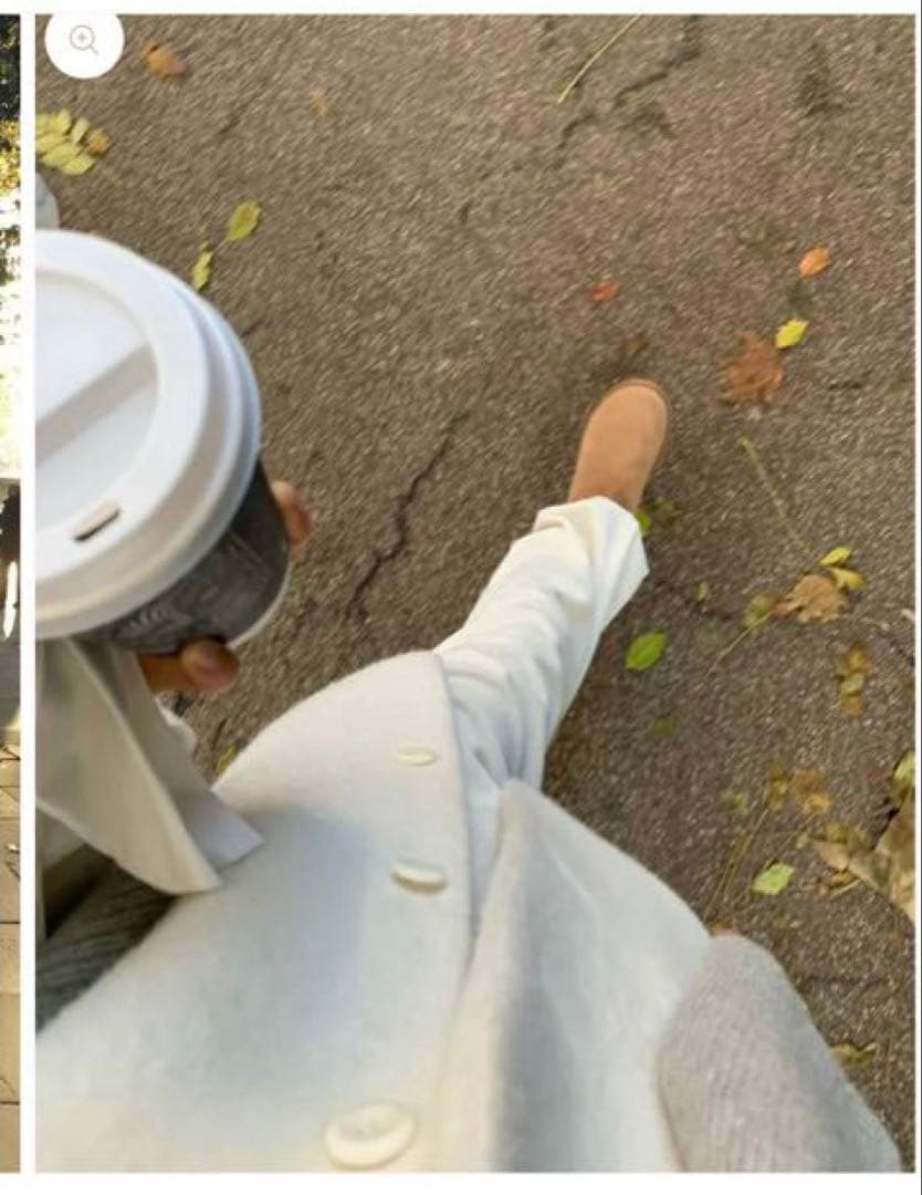 【leday】Ounce lily alpaca jacket ivory