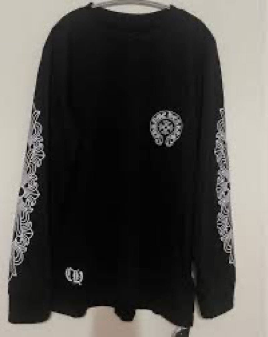 ロムハーツ　ロンT BLACK XL