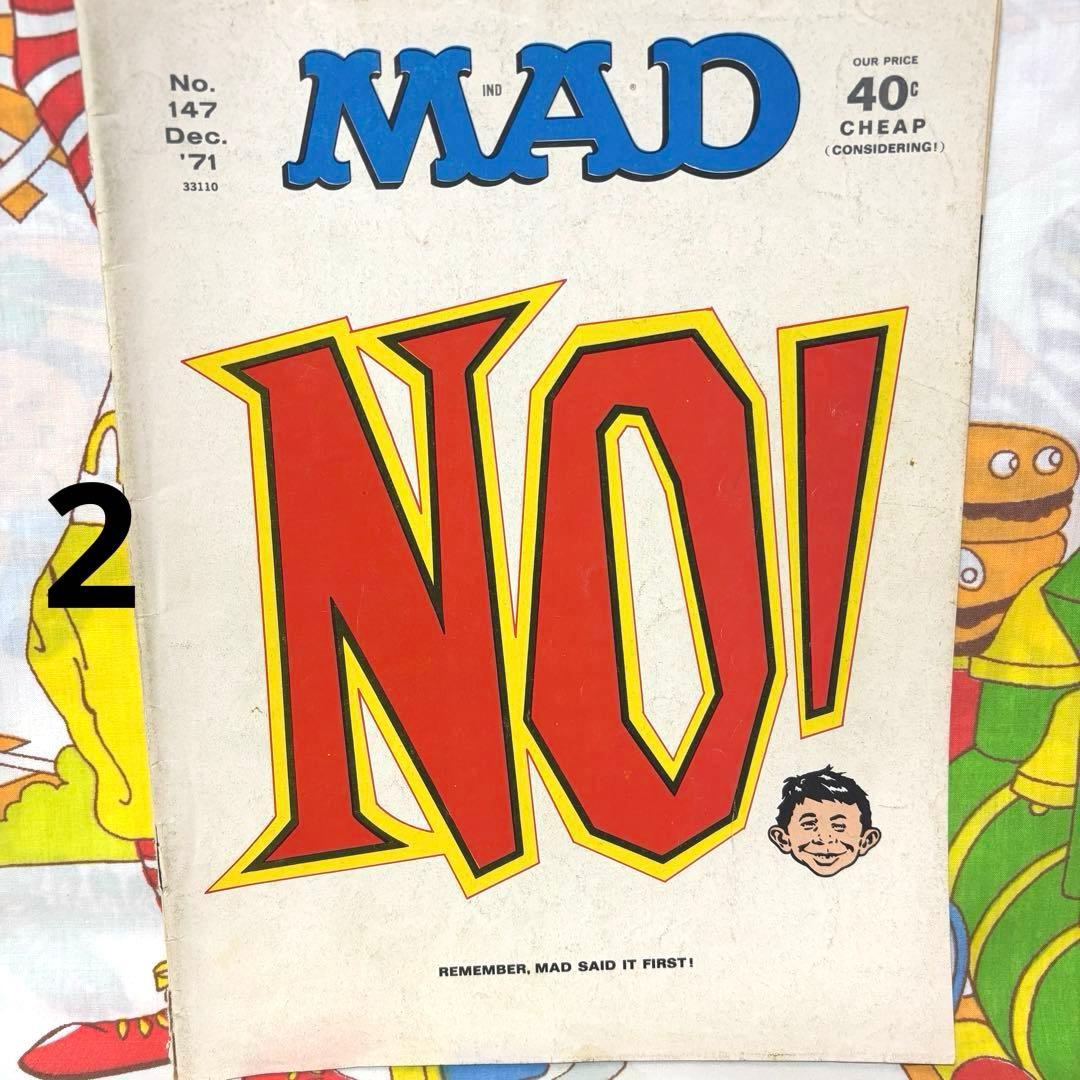 ④ マッドマガジン MADMAGAZINE ビンテージ 冊子 雑誌
