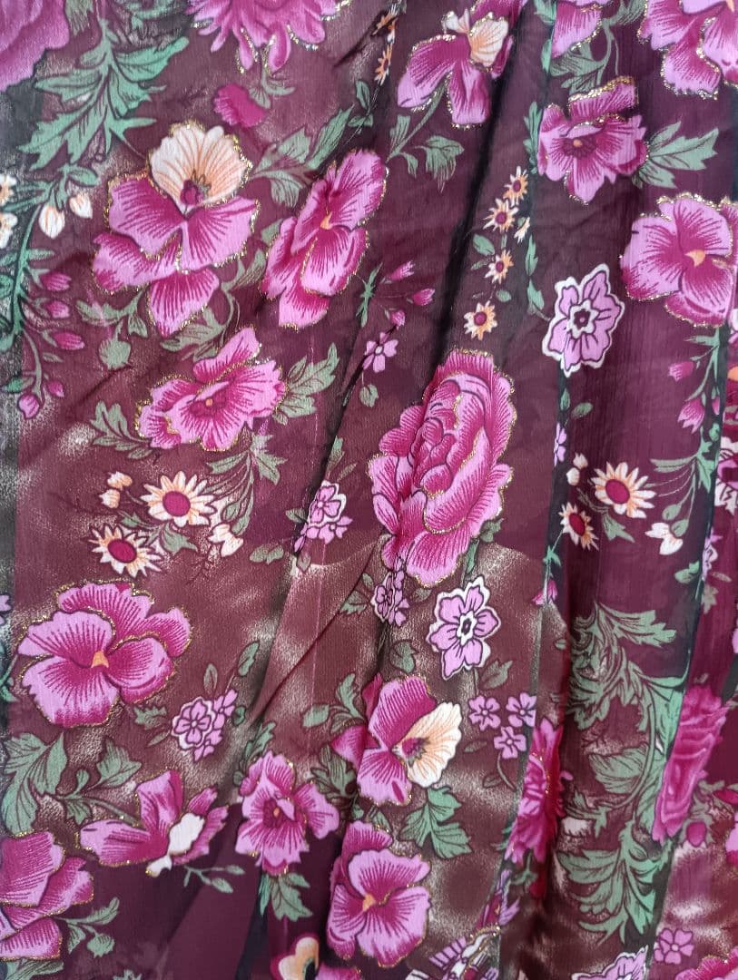 【新品】ベリーダンス オリエンタル 衣装 アームバンド 花柄 ピンク 3点セット