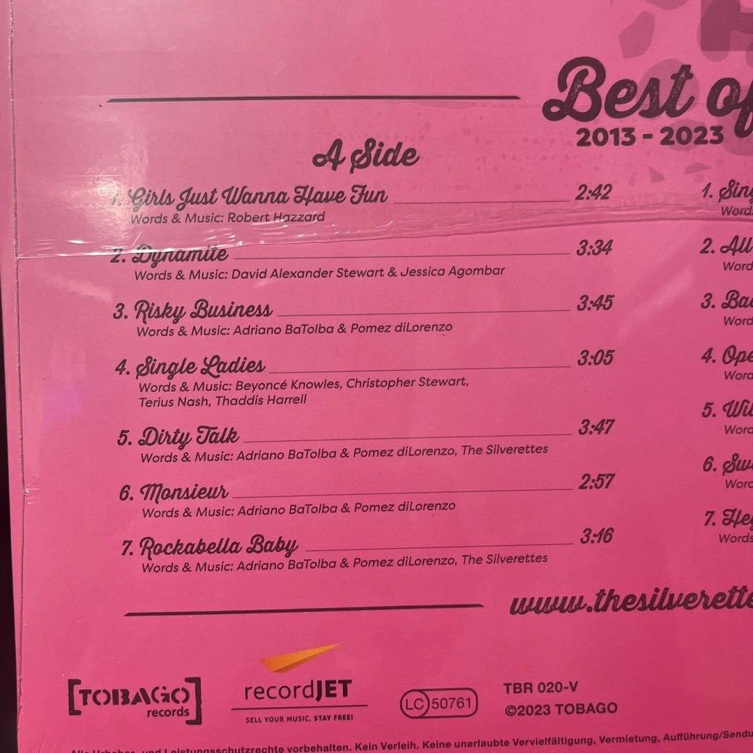 The Silverettes レコード BTS ダイナマイト カヴァー