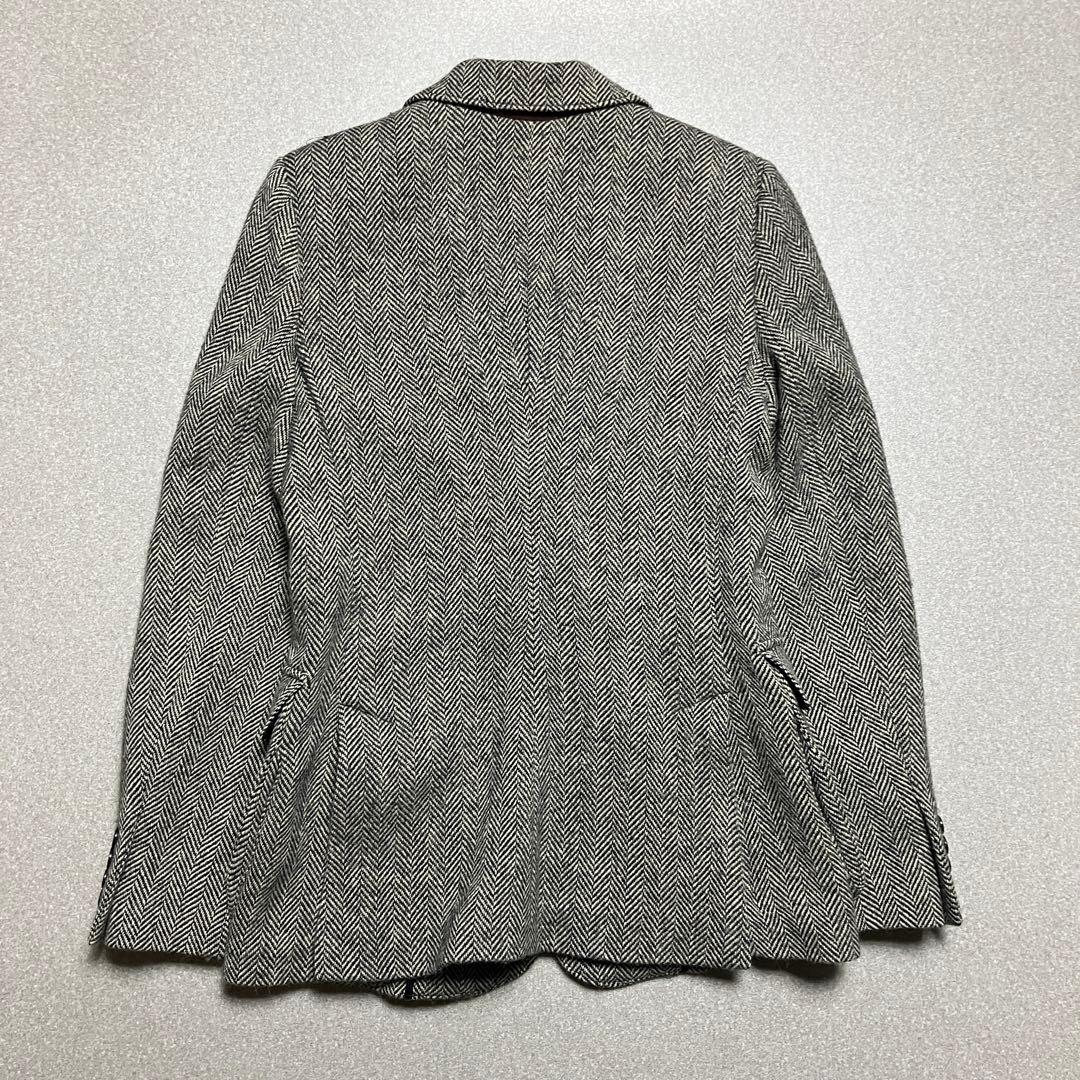 ポロラルフローレン ヘリンボーン アルパカ ラムウール テーラードジャケット