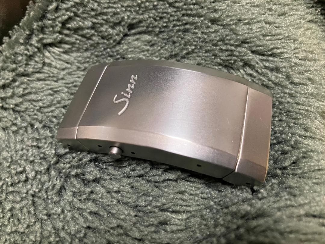 Sinn U1シリーズ シリコンベルト(22mm)用ステンレス・バックル