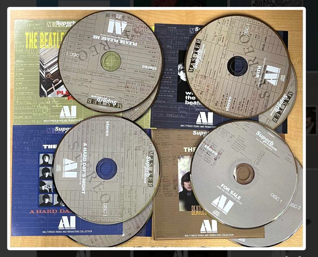 THE BEATLES AI AUDIO シリーズ　中古CD 42枚セット