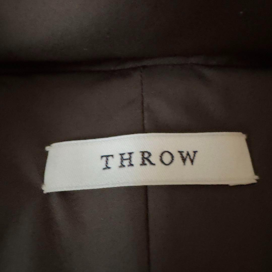 新品未使用　THROW Quilting Hooded ポンチョ　カーキ　F