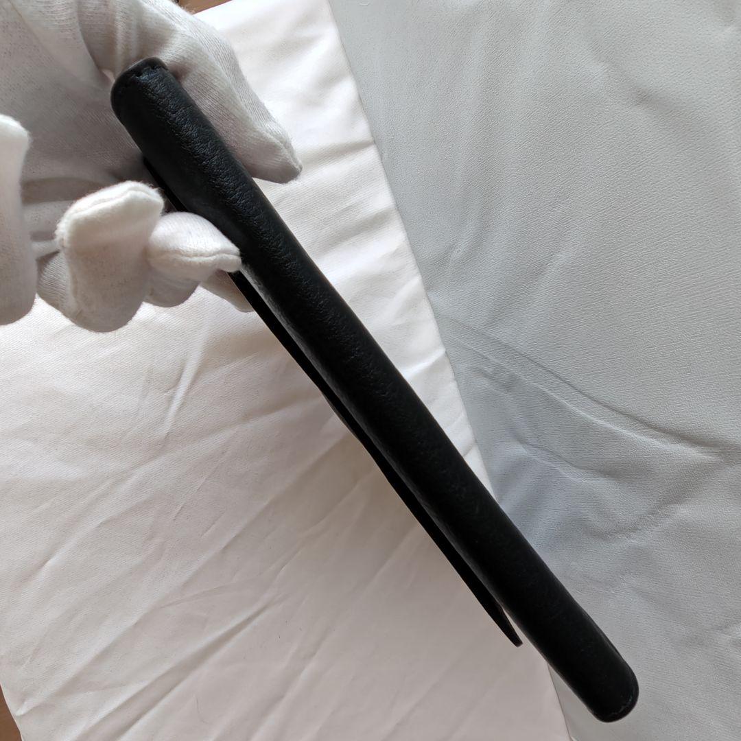 新品未使用級 イルビゾンテ 長財布 がま口 大容量 ブラック