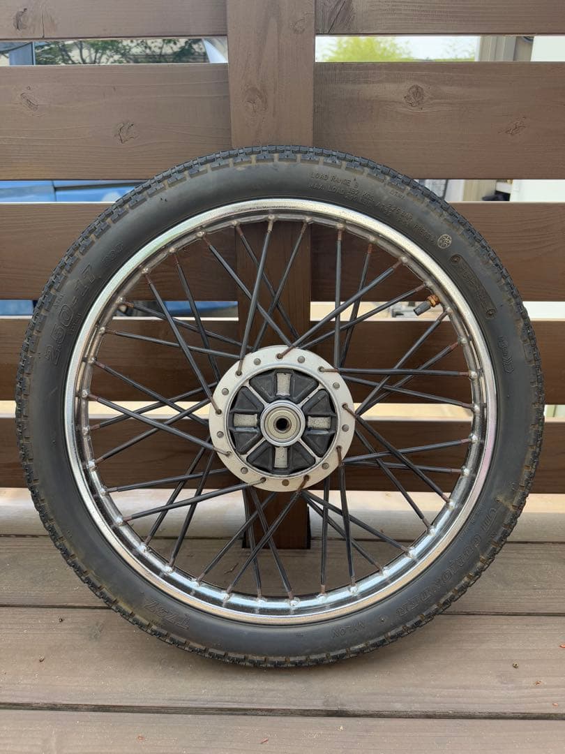 スーパーカブ 17インチ FRホイール 2本セットC50