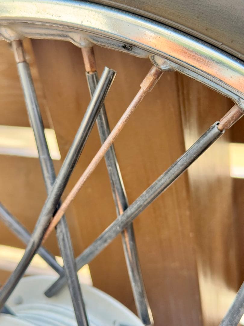 スーパーカブ 17インチ FRホイール 2本セットC50