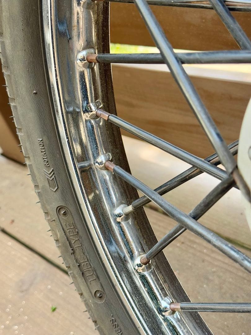 スーパーカブ 17インチ FRホイール 2本セットC50