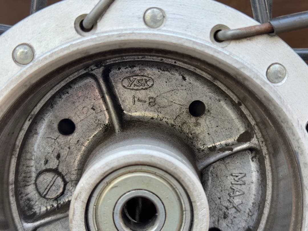 スーパーカブ 17インチ FRホイール 2本セットC50