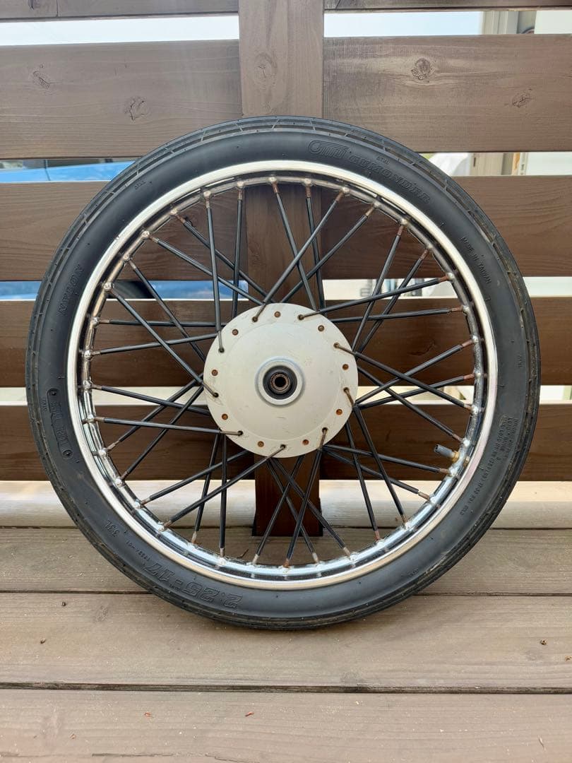 スーパーカブ 17インチ FRホイール 2本セットC50