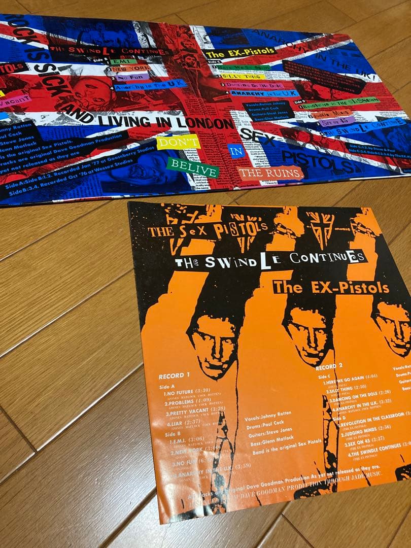 希少価値あり！Sex Pistols /国内盤　ピクチャーレコード【2LP】