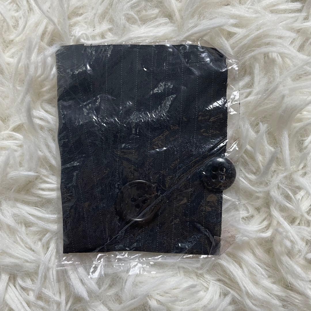 コムサイズム　スーツ　5点　セット　ワイシャツ　ネクタイ　ベルト　黒　L