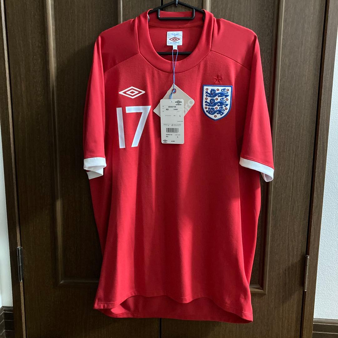 新品　タグ付き　イングランド代表　2010年　ベッカム　アウェイ　ユニフォーム
