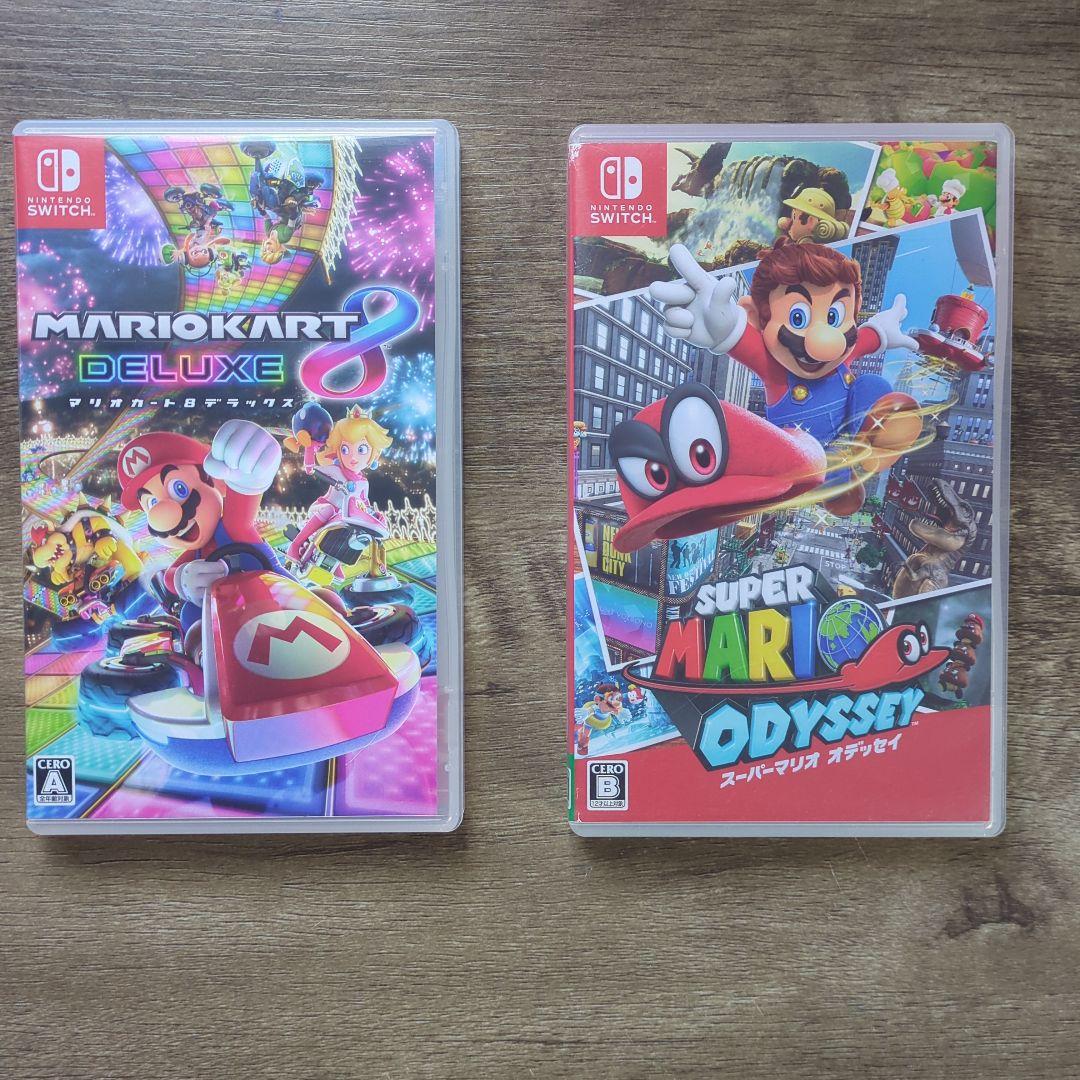 まとめ売りマリオカート8 デラックス & スーパーマリオ オデッセイ