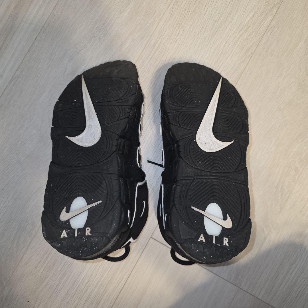 箱あり Nike Air More Uptempo ブラック/ホワイト
