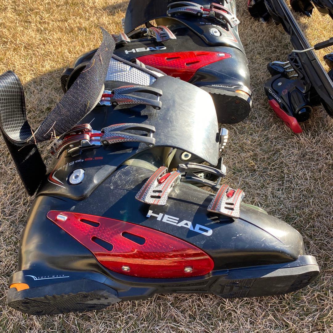 スキー板・ストック・ブーツセット