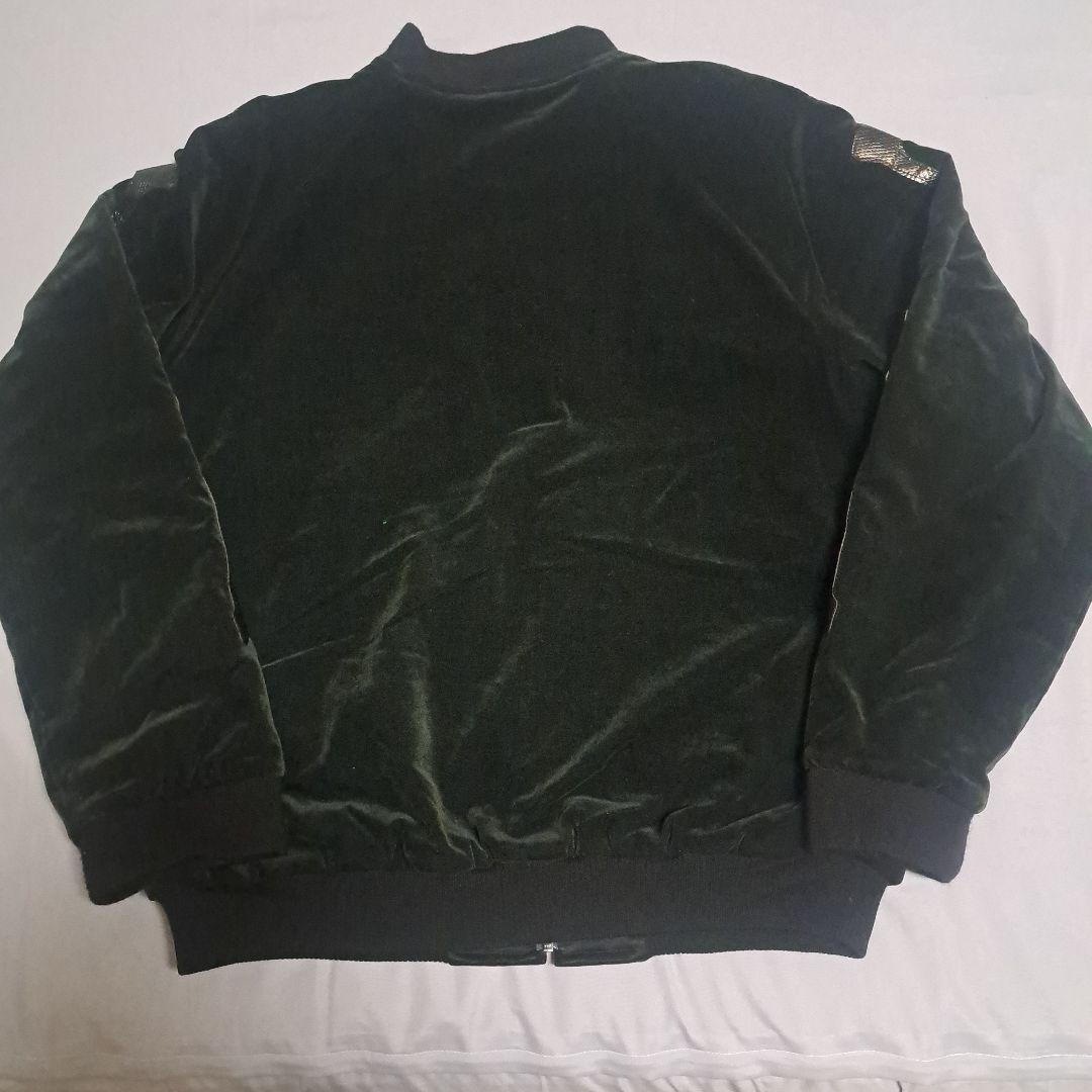 John'sbyJohnny スケルトンリバーシブルジャケット BLACK