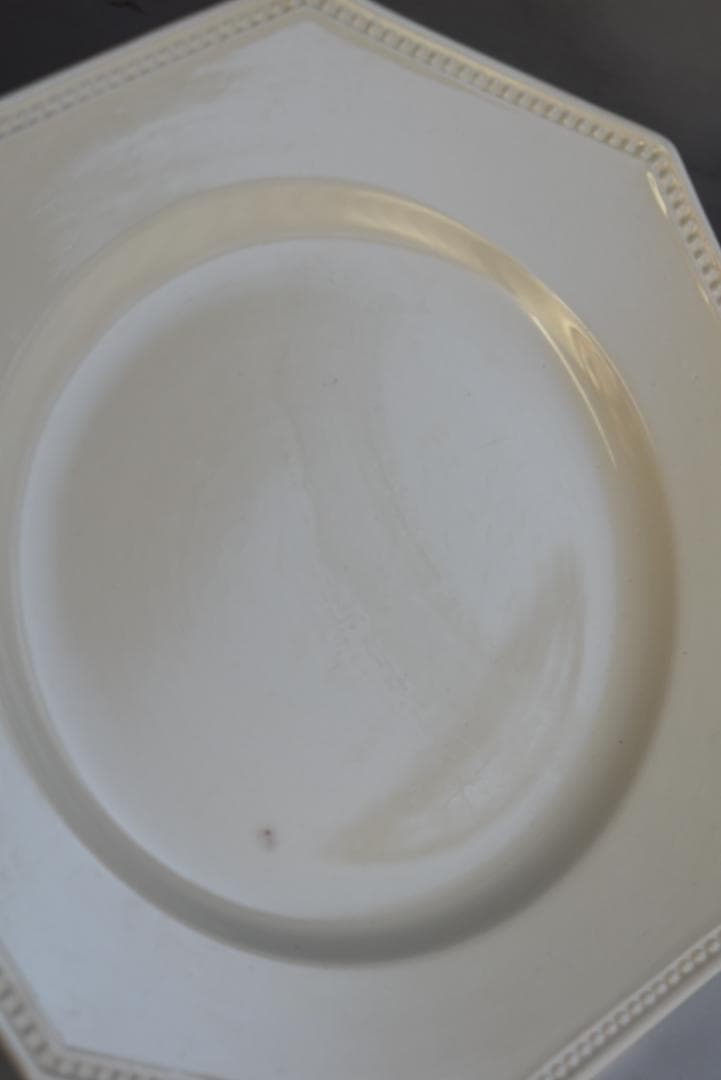 2枚組　サルグミンヌ　オクトゴナルプレート　ディナー皿　フランスアンティーク