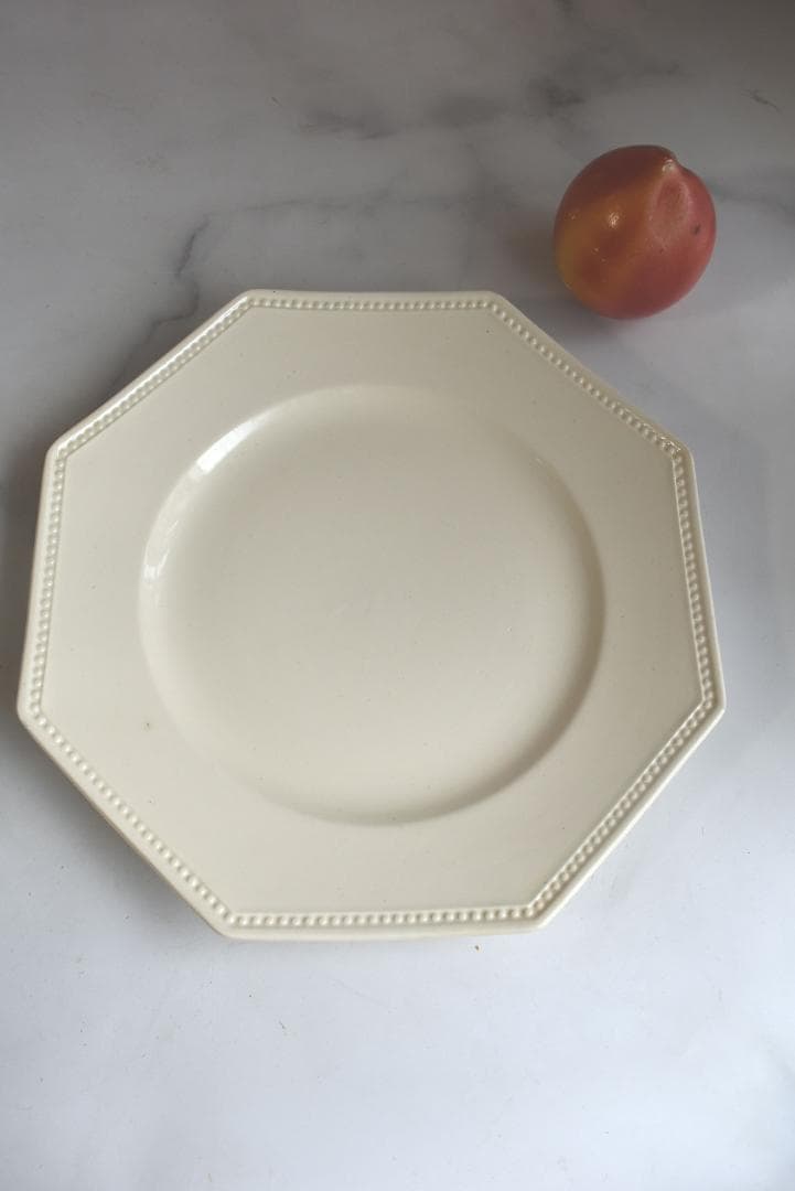 2枚組　サルグミンヌ　オクトゴナルプレート　ディナー皿　フランスアンティーク