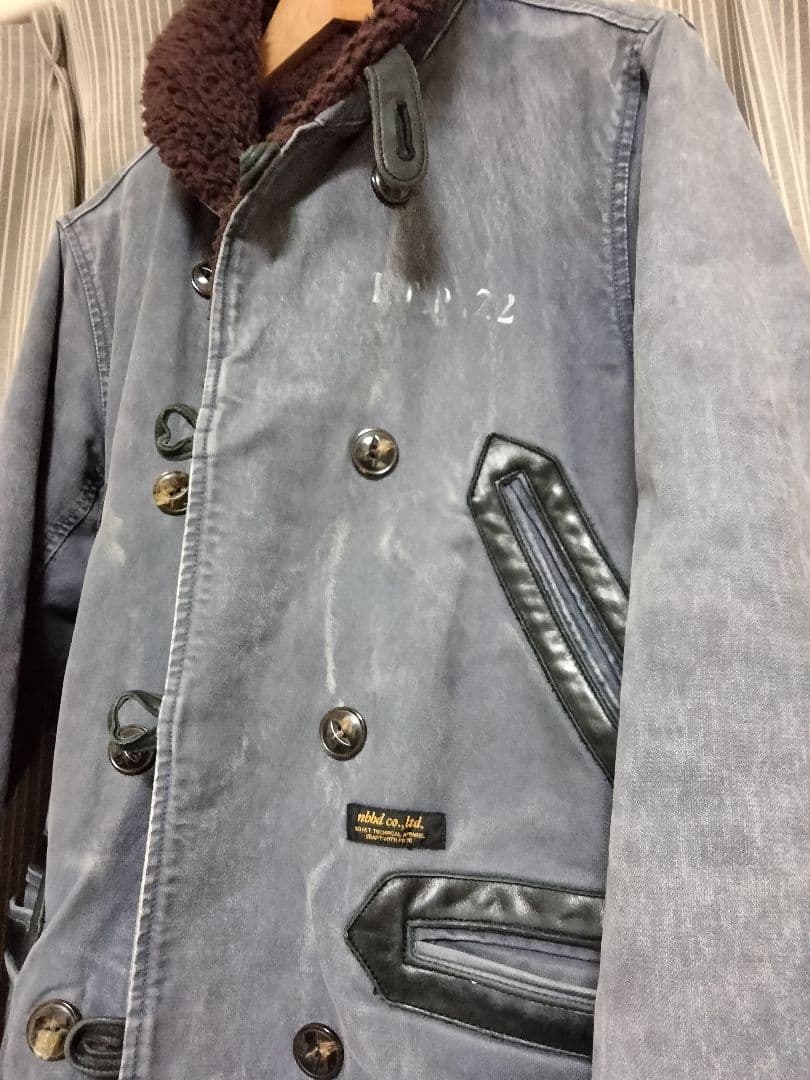 ネイバーフッド　ボアコート　L-1D デッキジャケット