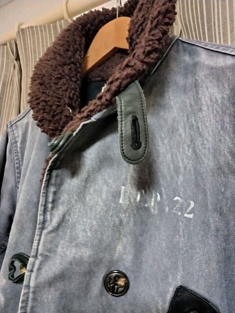 ネイバーフッド　ボアコート　L-1D デッキジャケット