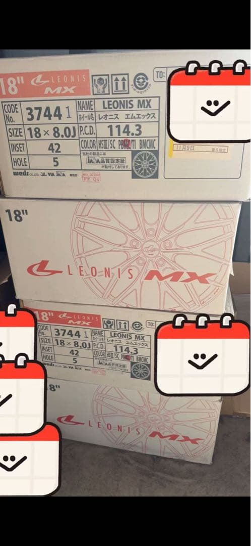 ナ*ト様 トヨタ アルファード 純正ホイール / 新車外し 未使用品