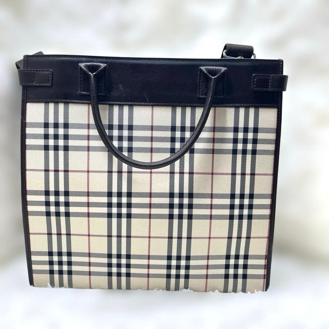 極美品 BURBERRY ノバチェック 2wayトートバッグ　ショルダー