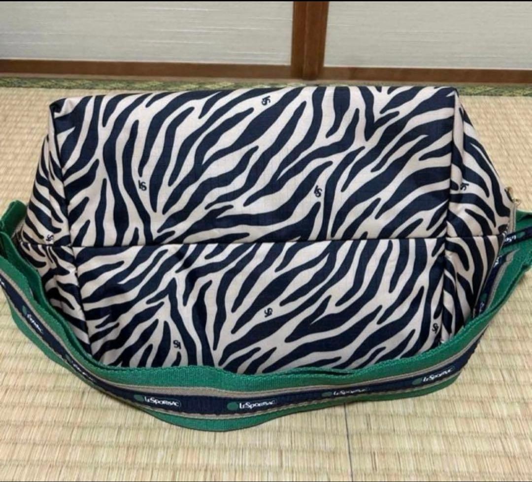 完売品⭐︎レスポートサック　アトリエ　ラージバンブー2way ゼブラ