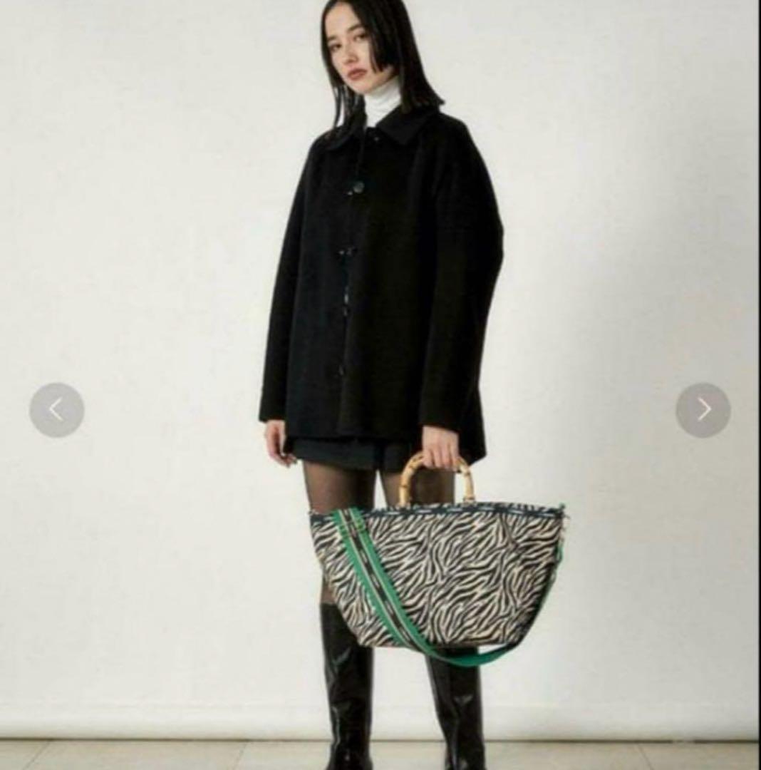 完売品⭐︎レスポートサック　アトリエ　ラージバンブー2way ゼブラ