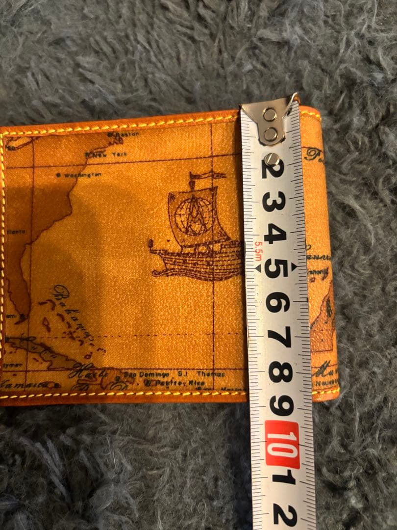 プリマクラッセ　折財布　財布　ウォレット　二つ折り　キャメルブラウン 新品未使用