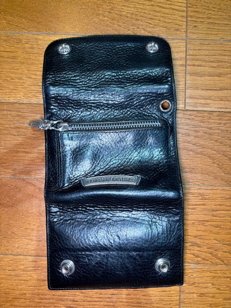 CHROME HEARTS WAVE MINI/ウェーブミニレザーウォ